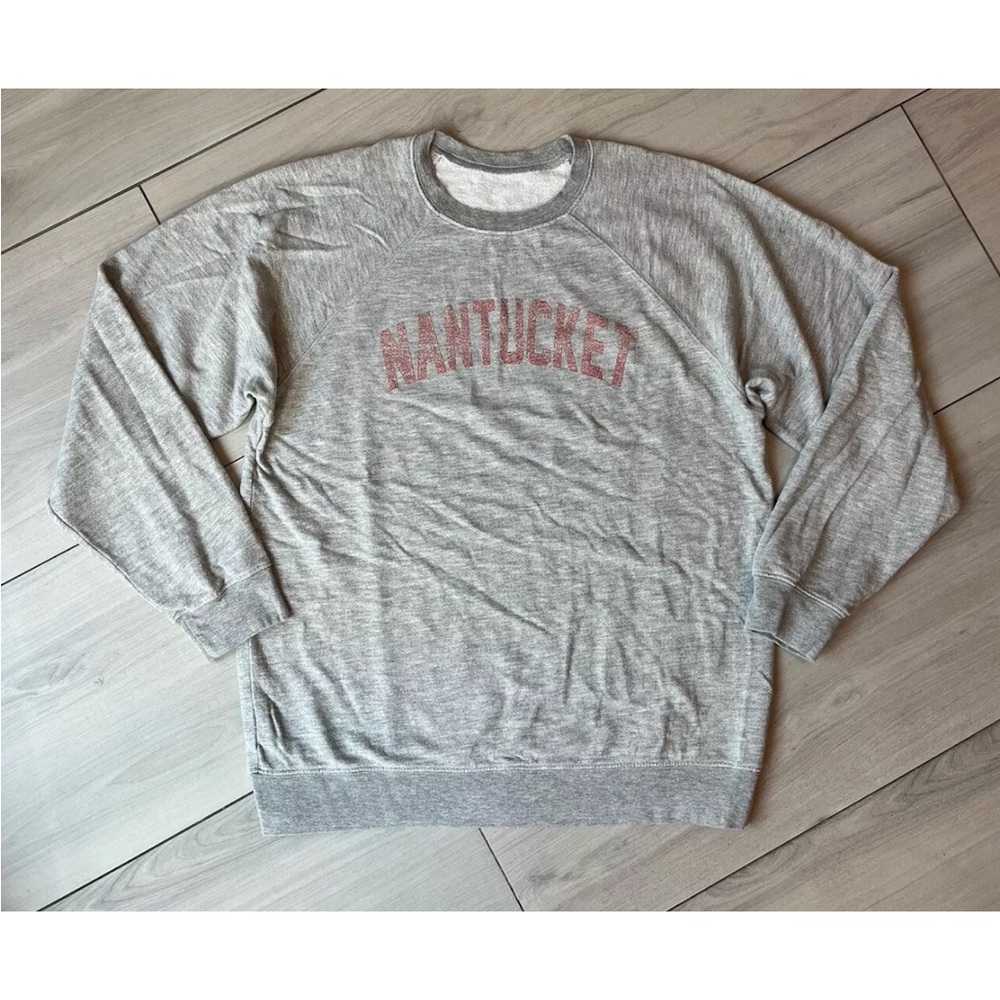 Free People Retro Brand “Nantucket” Sweatshirt New With Defect